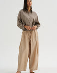 Maxi Pants, Beige
