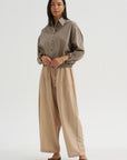 Maxi Pants, Beige