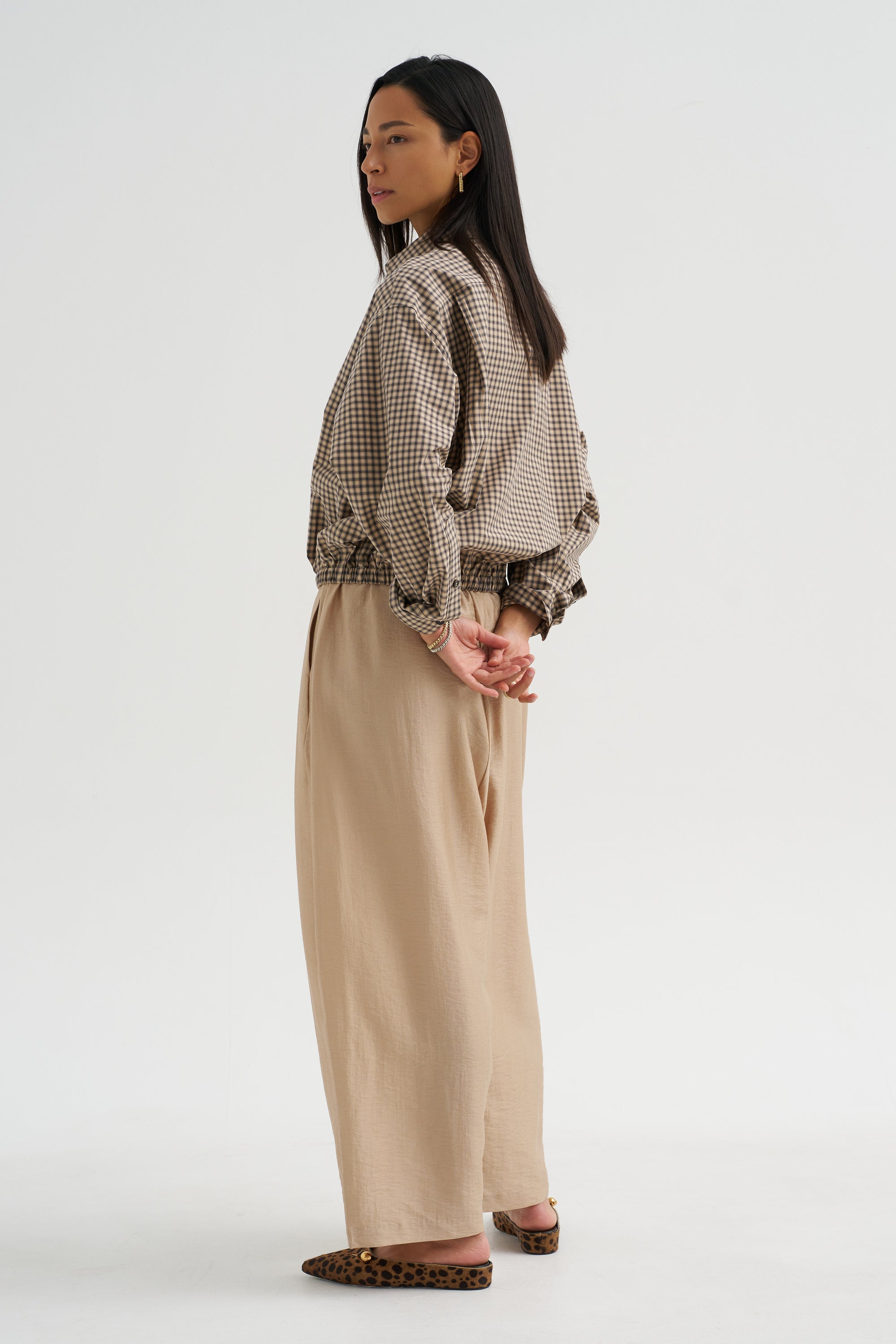 Maxi Pants, Beige