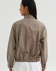 Checked Bomber Shirt, Check