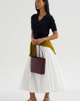 Cotton Voluminous Skirt, White