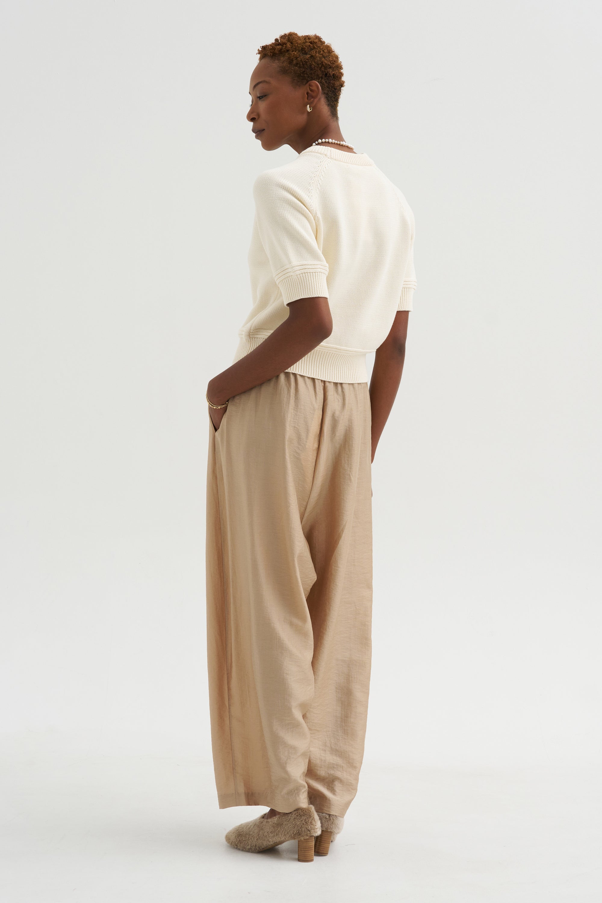Daria Cotton Top, Off White