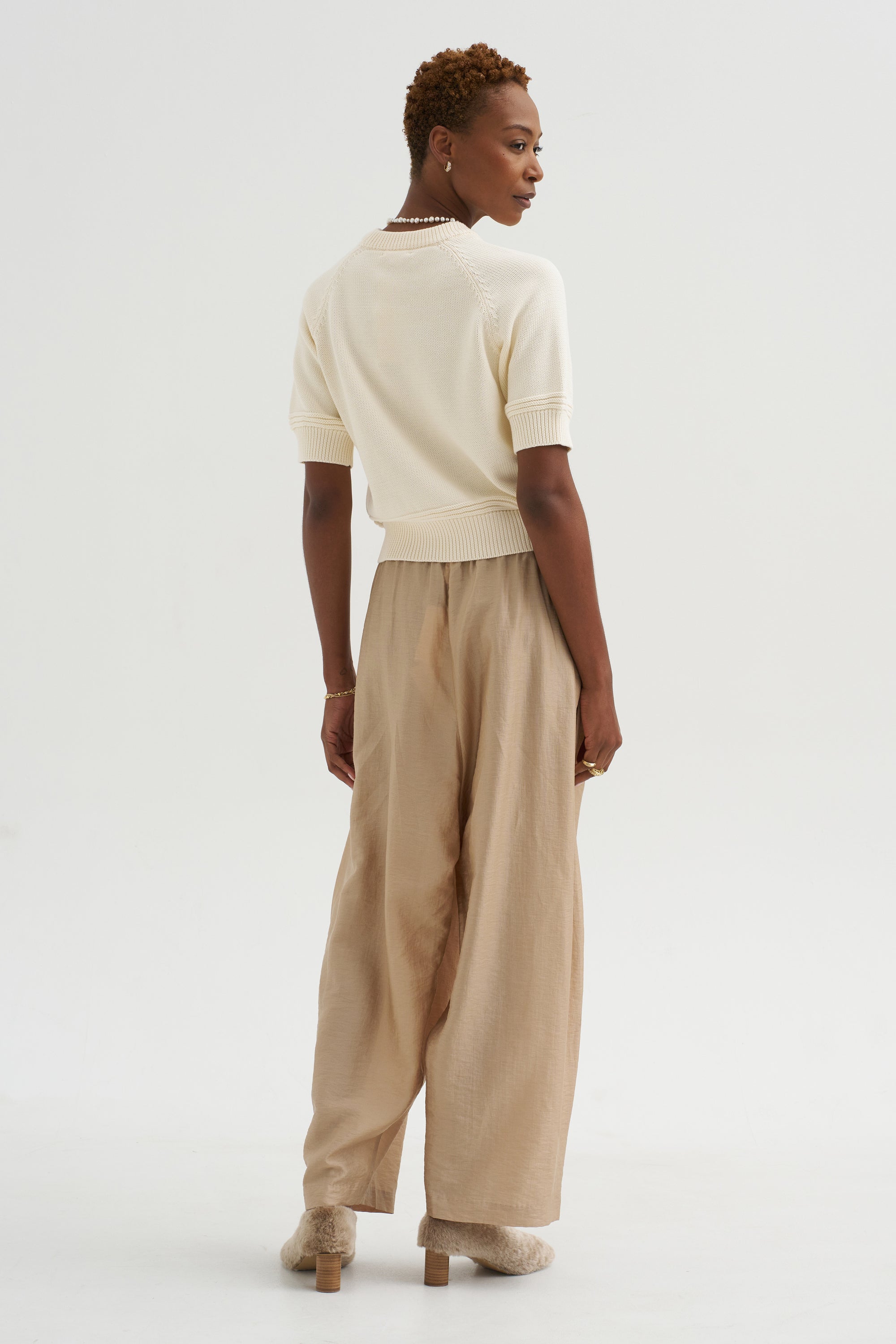 Daria Cotton Top, Off White