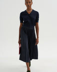 Bella Superfine Cashmere Cardigan, Navy