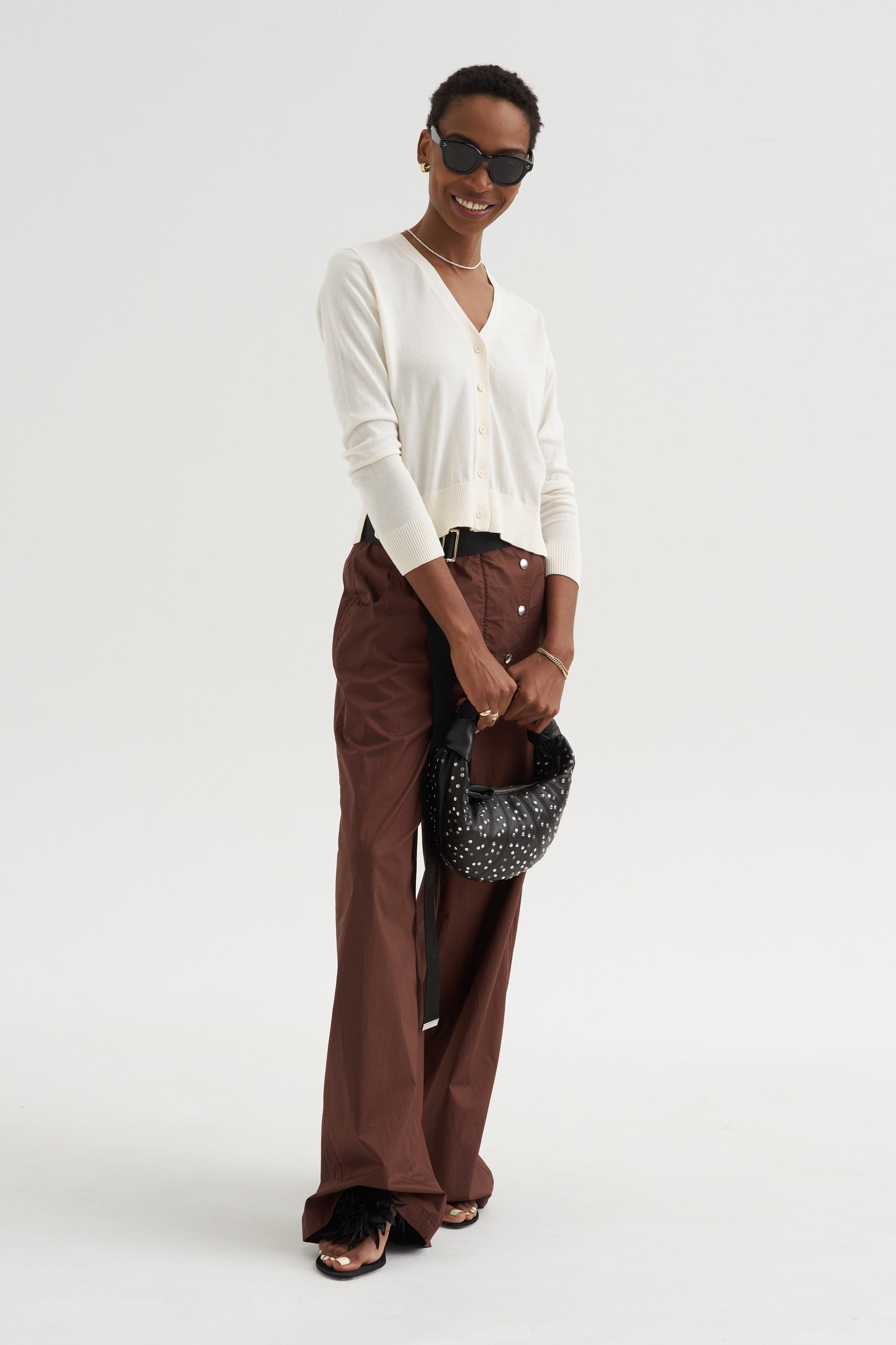 Soren - Cotton Cardigan, Off White