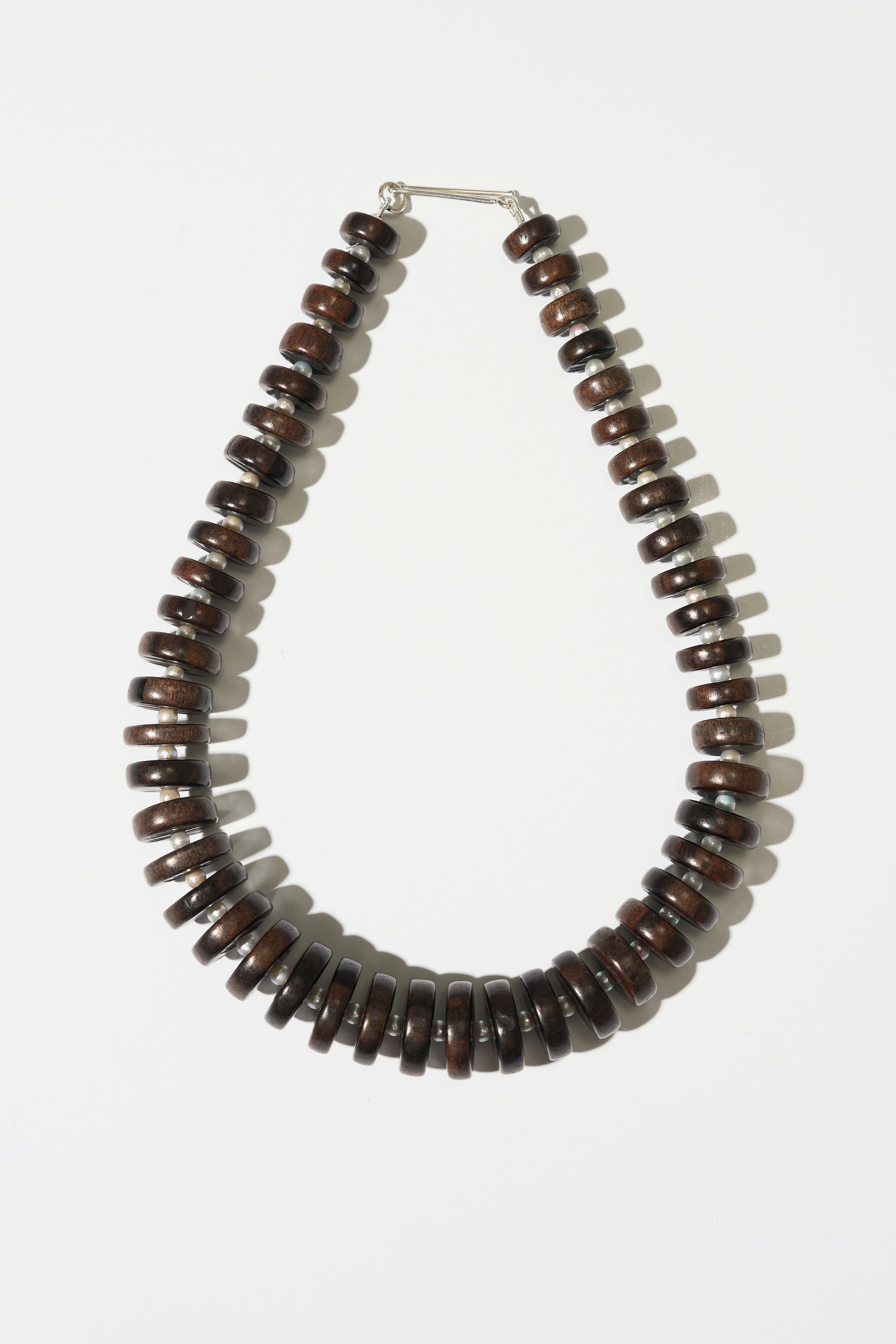 Natural Beads, Ebony and Pearl