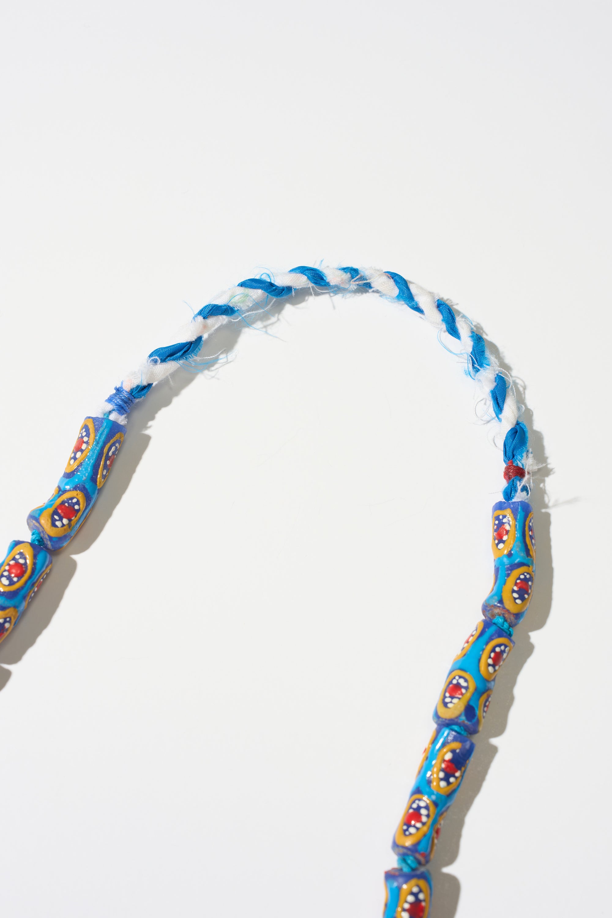 African Krobo, Blue Multi