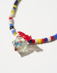 African Trade Old Afghan Charm, Multi