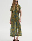 Printed Dress, Blue