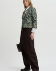 Tailored Jacquard Blazer, Sky