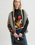 Still Life Silk Top, Black