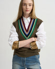 Embellished Cuff Shirt, White