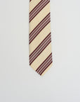 Classic Silk Tie, Ecru