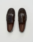 Ruched Loafer, Olive
