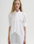 Scarf Top, White
