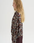 Printed Top, Brown