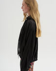 Stripe Top, Dark Brown