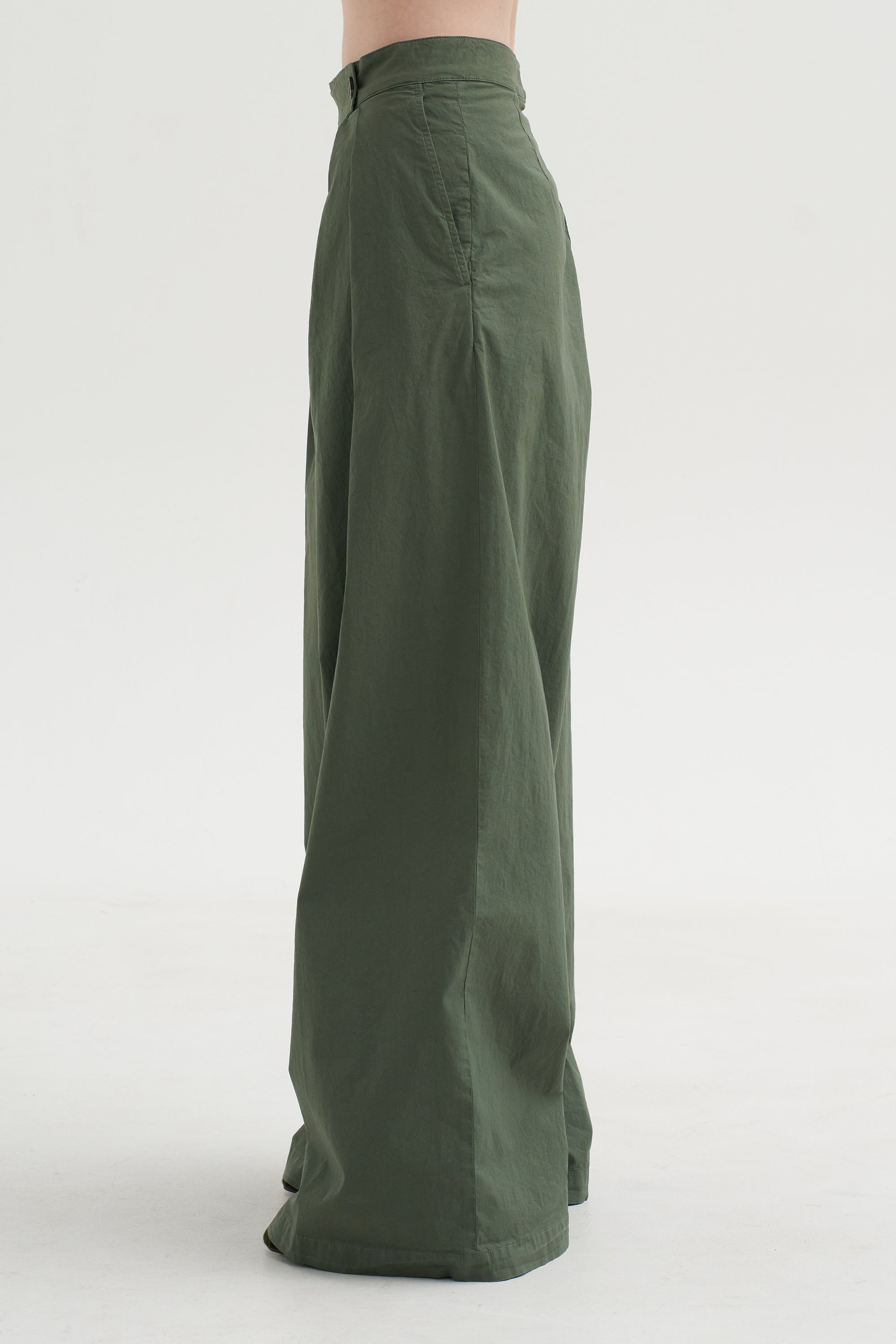 Pleated Pant, Sage