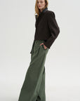 Pleated Pant, Sage