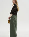 Pleated Pant, Sage