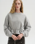 Long Sleeve Sweatshirt, Grey Melange