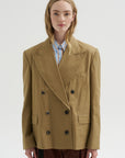Double-Breasted Jacket, Camel