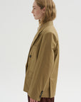 Double-Breasted Jacket, Camel
