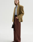 Double-Breasted Jacket, Camel