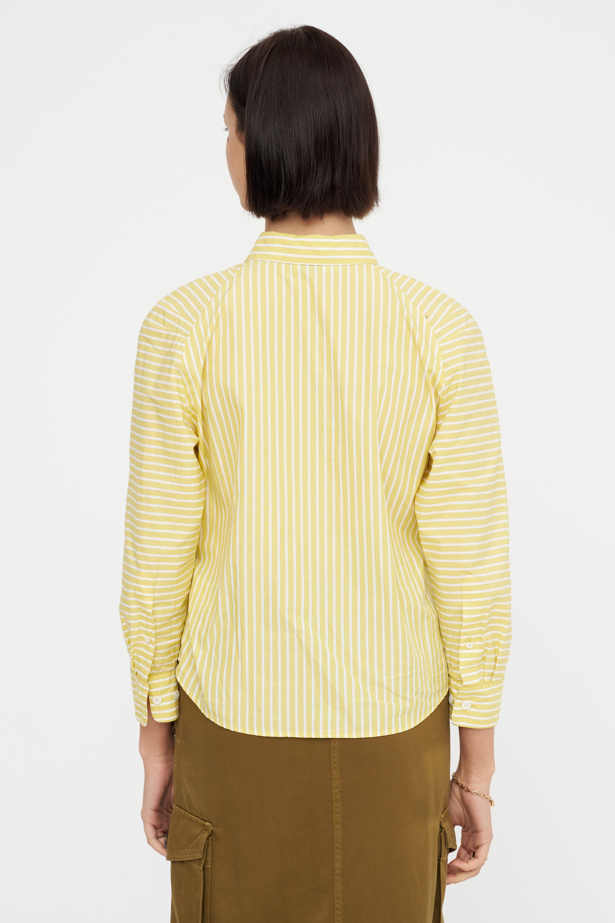 Fitted Button-Down, Yellow