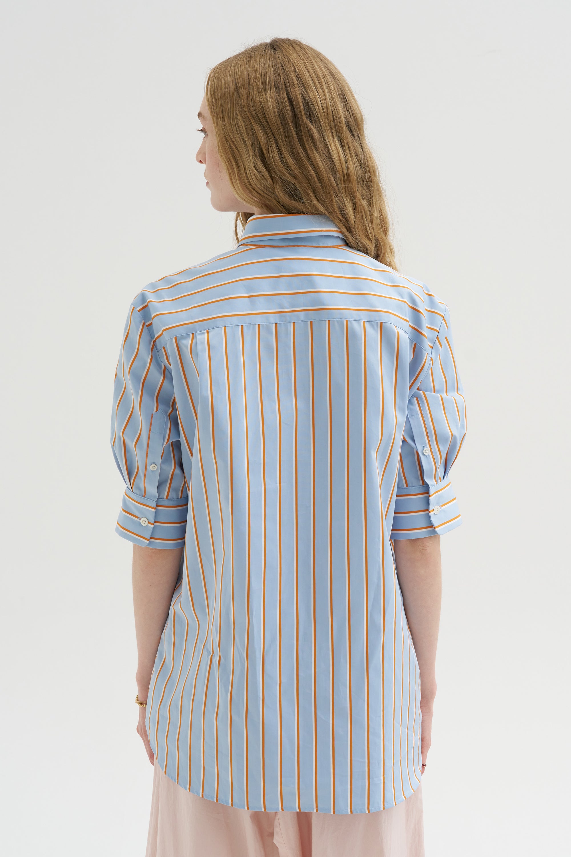 Stripe Button-Down, Light Blue