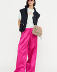 Wide Leg Pants, Fuchsia