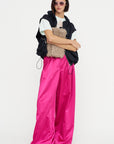 Wide Leg Pants, Fuchsia