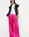 Wide Leg Pants, Fuchsia