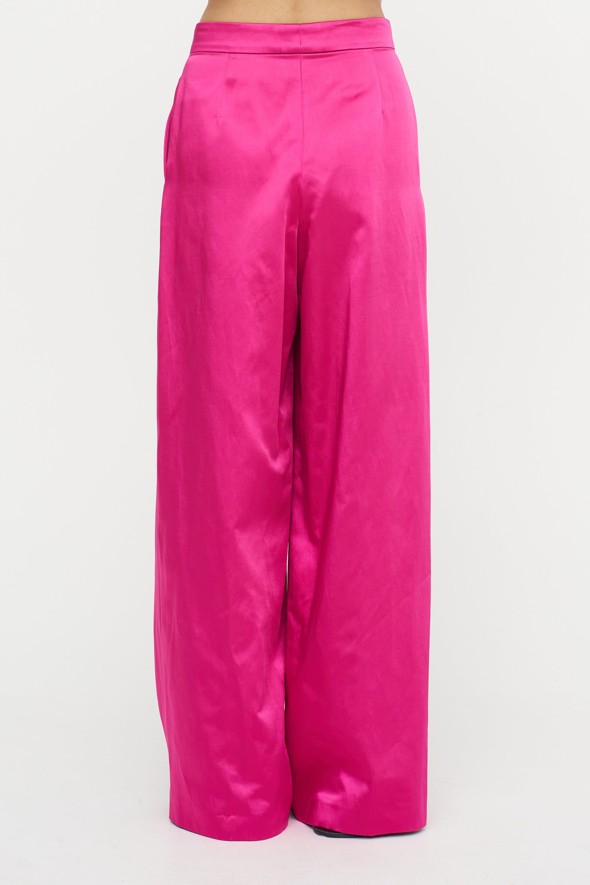 Wide Leg Pants, Fuchsia