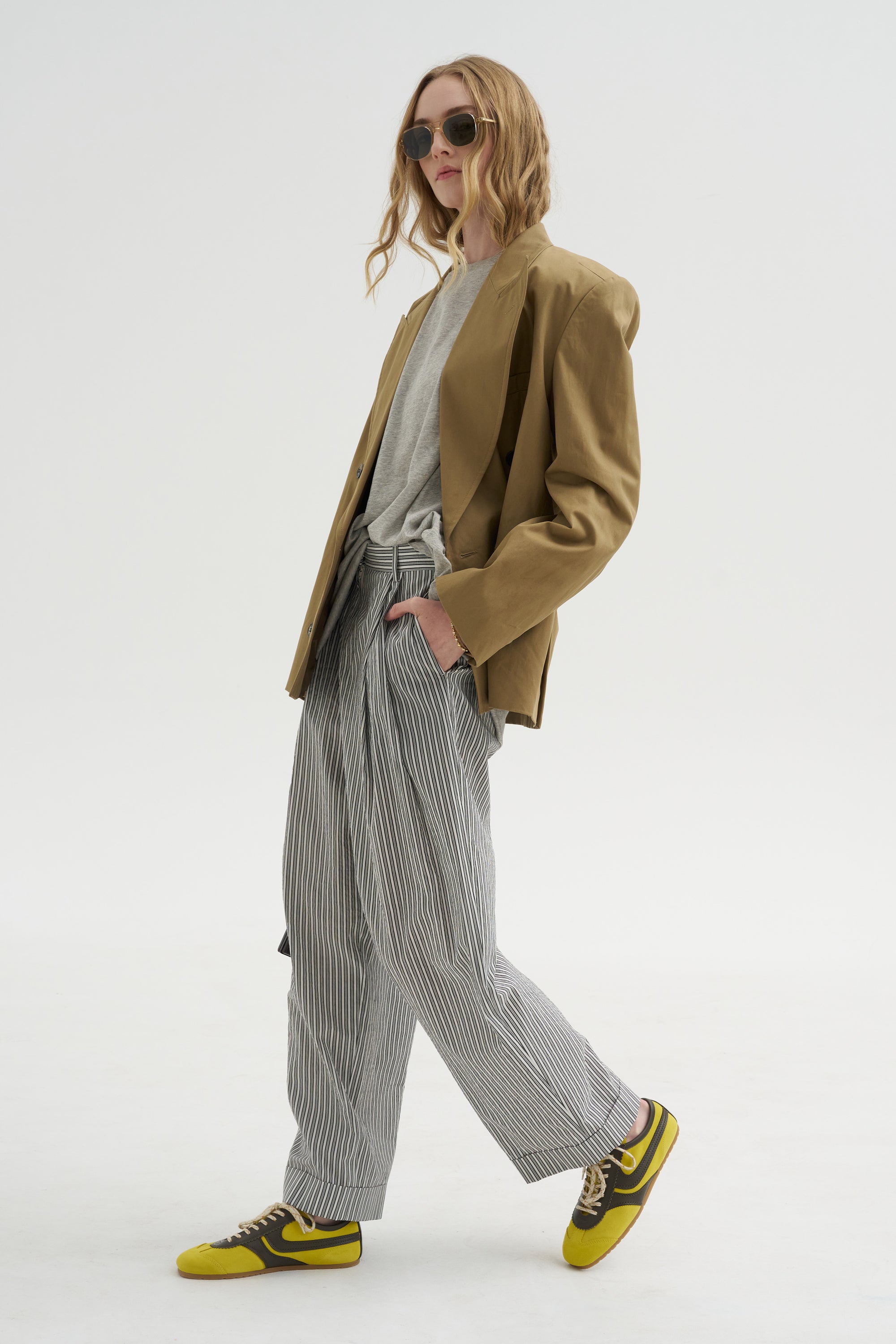 Stripe Pant, Black