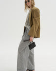 Stripe Pant, Black