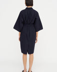 V-Neck Dress, Midnight
