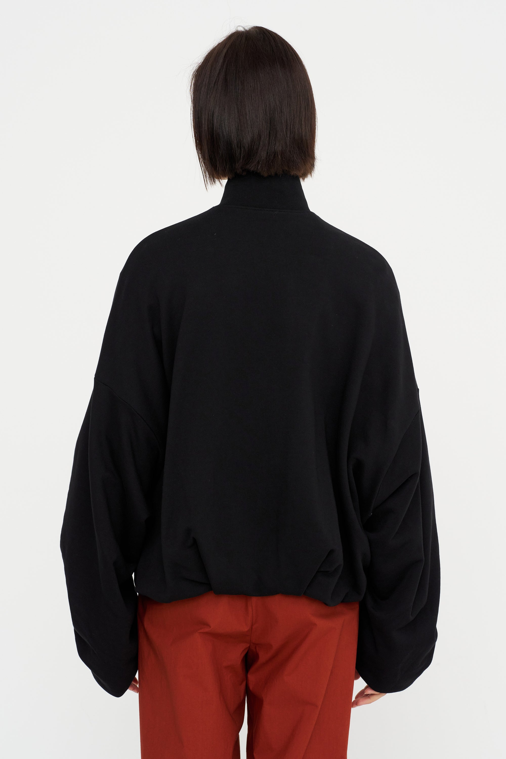 Sweatshirt Jacket, Black