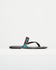 Embellished Sandal, Turquoise