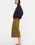 Straight Skirt, Umber