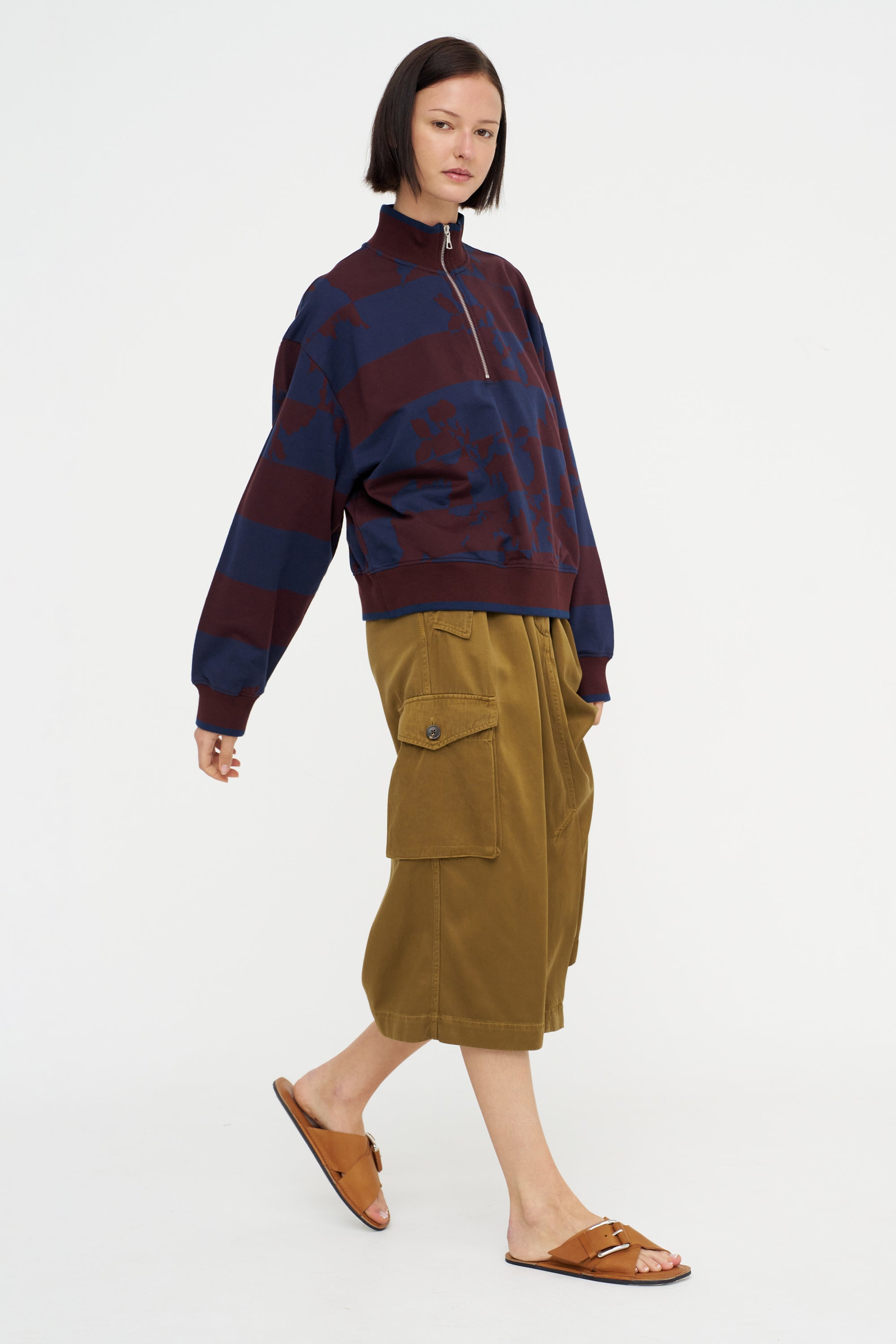 Straight Skirt, Umber