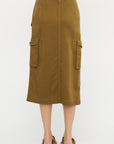 Straight Skirt, Umber