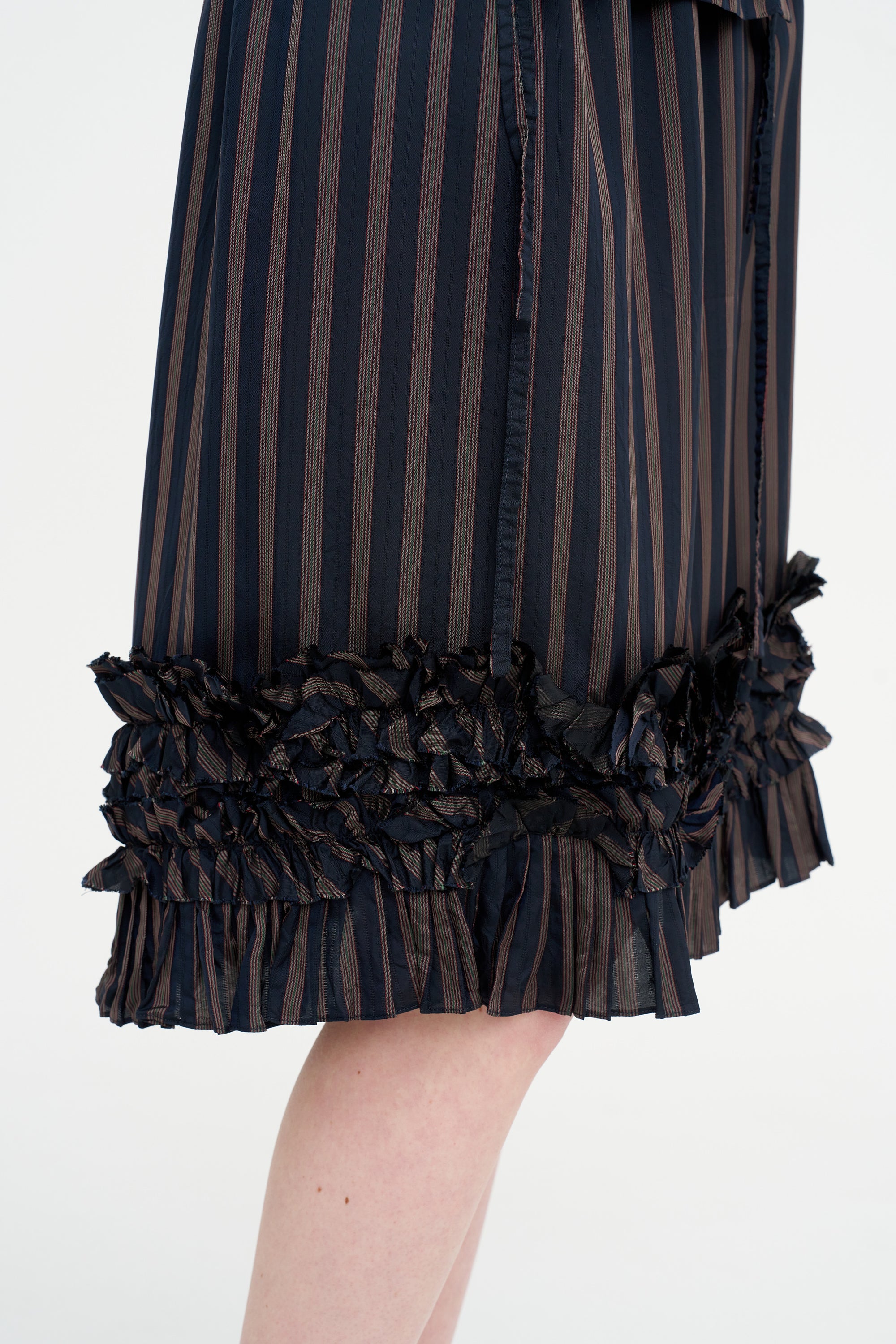 Stripe Skirt, Navy