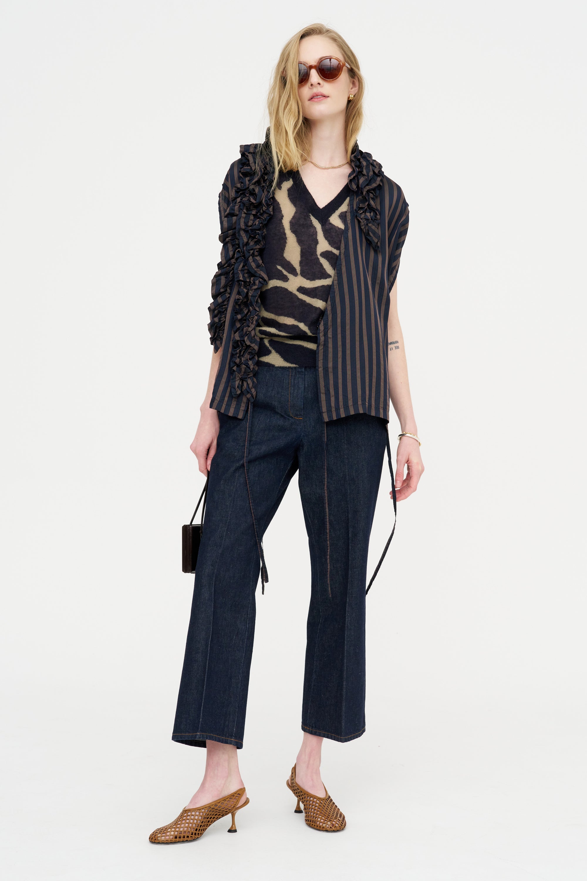 Wide Leg Denim, Indigo