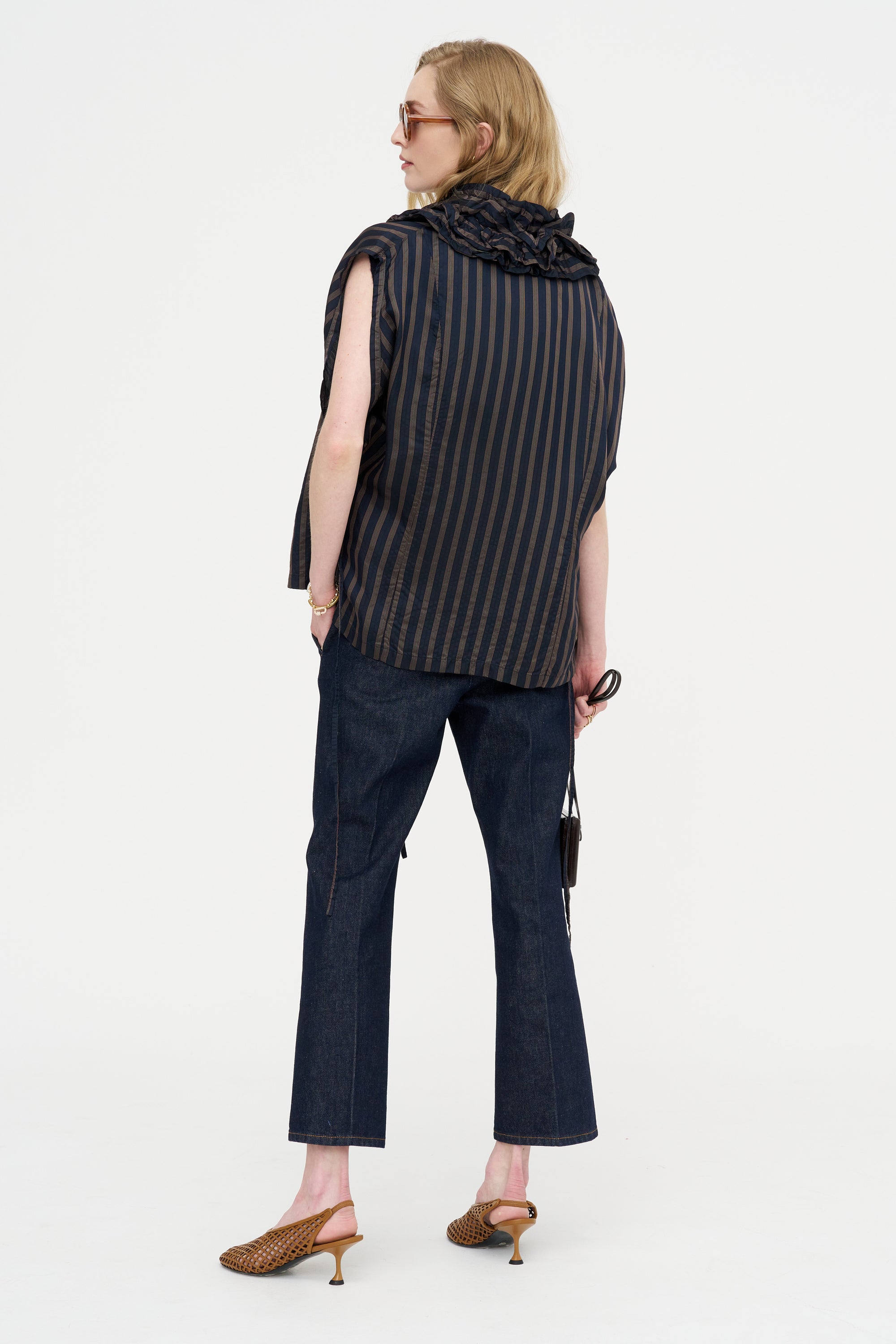 Wide Leg Denim, Indigo