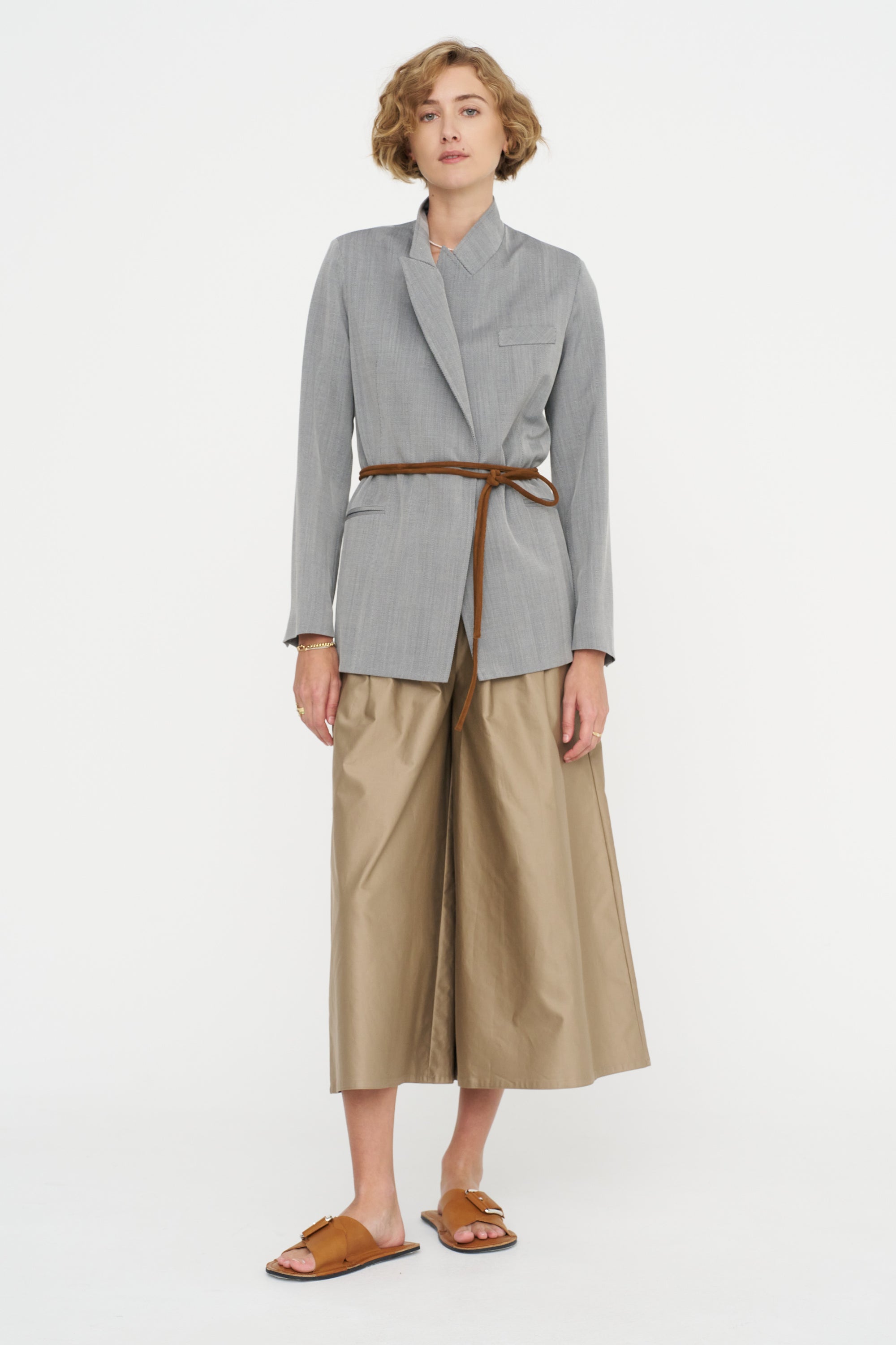 High Waist Pants - Rasatello, Chino