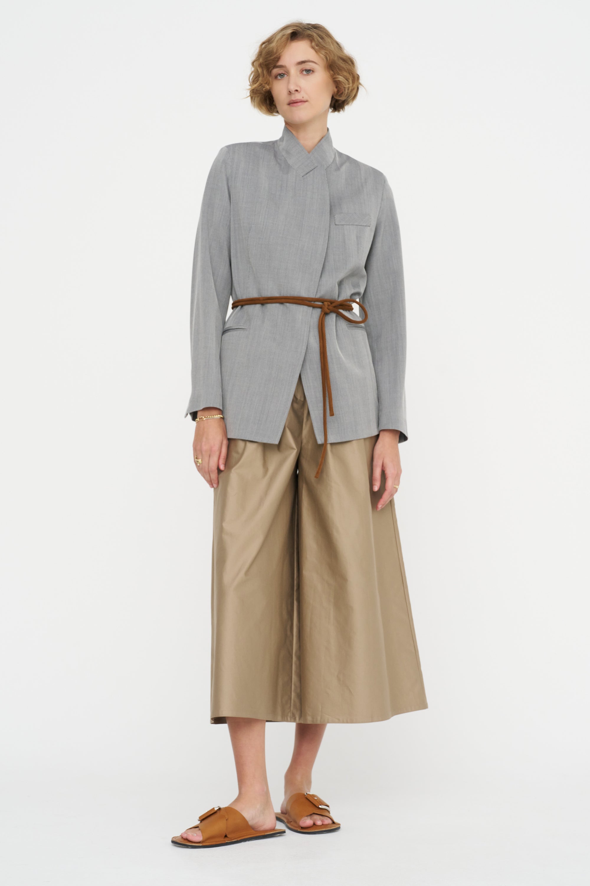 High Waist Pants - Rasatello, Chino