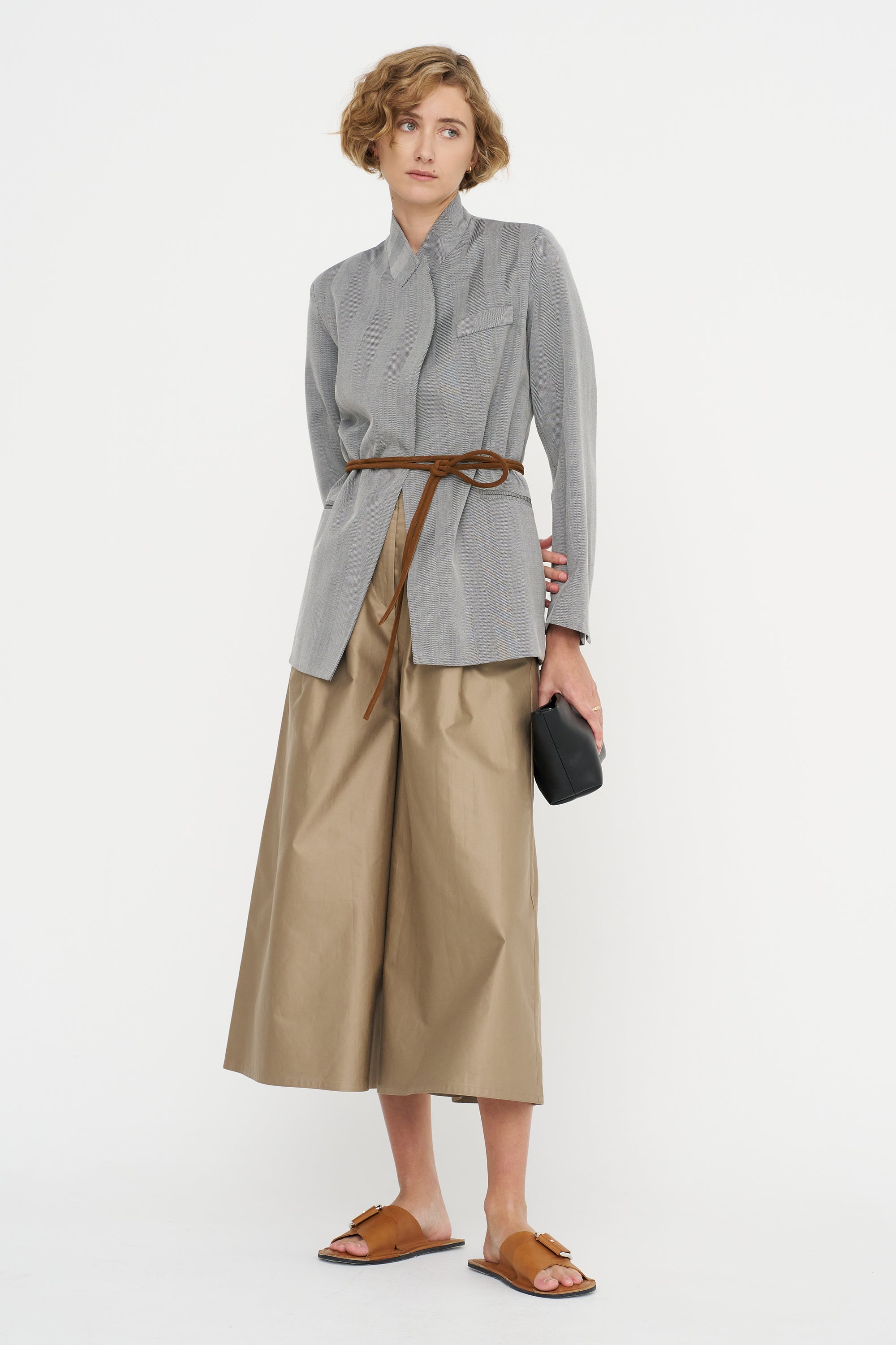 High Waist Pants - Rasatello, Chino