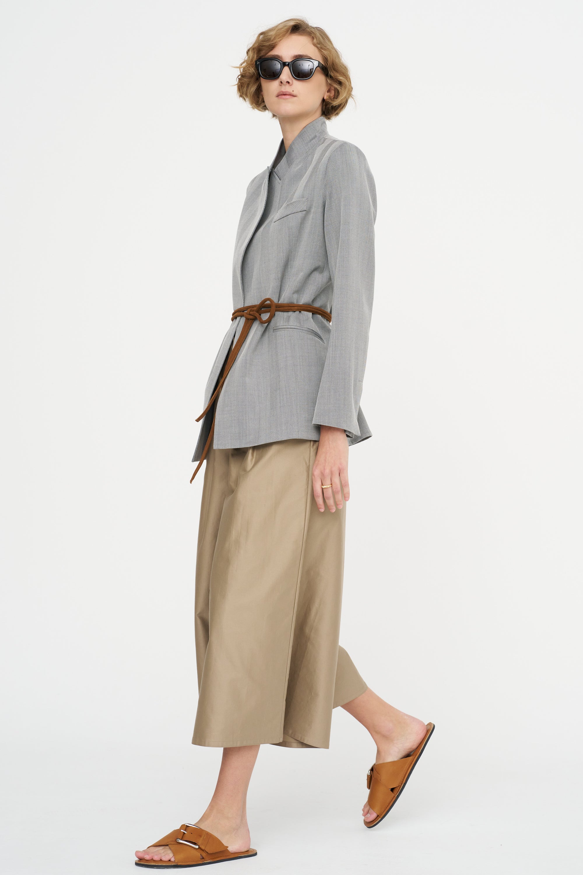 High Waist Pants - Rasatello, Chino