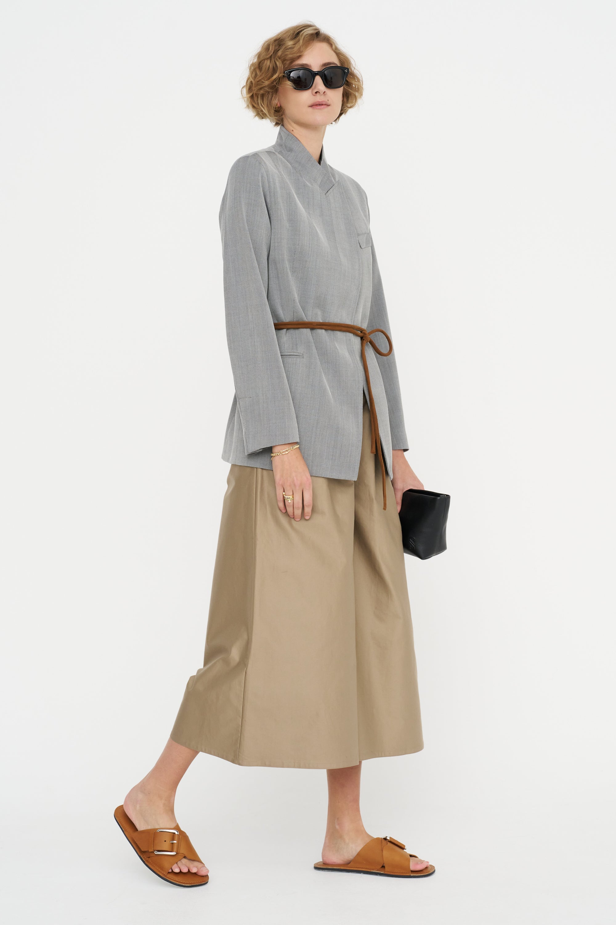 High Waist Pants - Rasatello, Chino